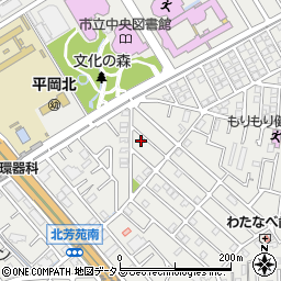 兵庫県加古川市平岡町新在家1745-288周辺の地図