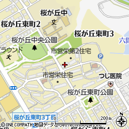 神戸市営栄第二住宅周辺の地図