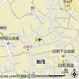 静岡県菊川市加茂770周辺の地図