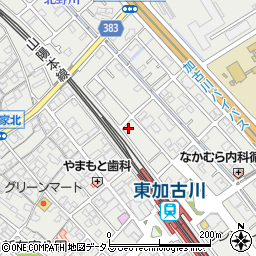 兵庫県加古川市平岡町新在家1126-16周辺の地図