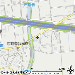 静岡県浜松市中央区市野町1323周辺の地図