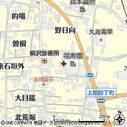 京都府木津川市山城町上狛東作り道51周辺の地図