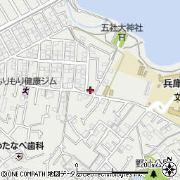 兵庫県加古川市平岡町新在家2214-1周辺の地図
