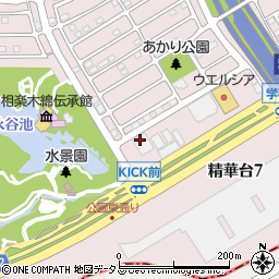 リカーマウンテン精華学研店周辺の地図