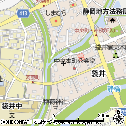 静岡県袋井市袋井299周辺の地図
