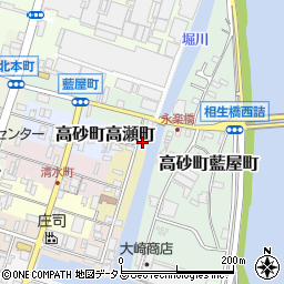 兵庫県高砂市高砂町高瀬町1510周辺の地図