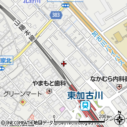 兵庫県加古川市平岡町新在家1126-1周辺の地図