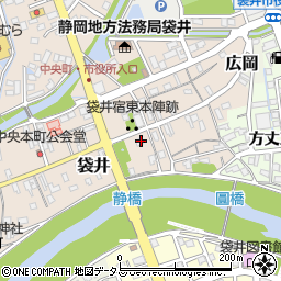 静岡県袋井市袋井146周辺の地図