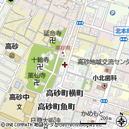 兵庫県高砂市高砂町鍛治屋町1384周辺の地図