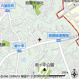 兵庫県芦屋市岩園町33-29周辺の地図