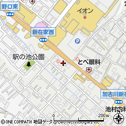 山陰合同銀行加古川支店周辺の地図