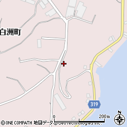 静岡県浜松市中央区白洲町1363周辺の地図