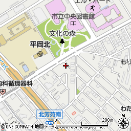 兵庫県加古川市平岡町新在家1489-8周辺の地図