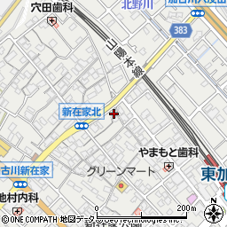 兵庫県加古川市平岡町新在家1045周辺の地図