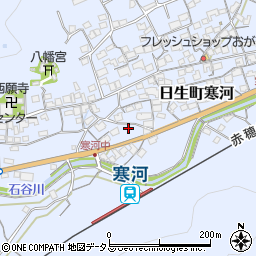 岡山県備前市日生町寒河1137周辺の地図