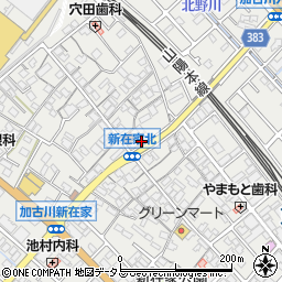 兵庫県加古川市平岡町新在家1040周辺の地図