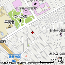 兵庫県加古川市平岡町新在家1745-274周辺の地図