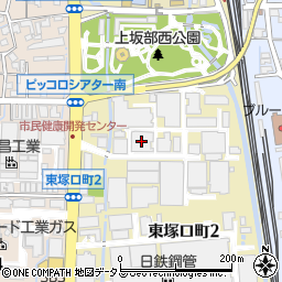 住友ベークライト株式会社尼崎工場　生産管理センター周辺の地図