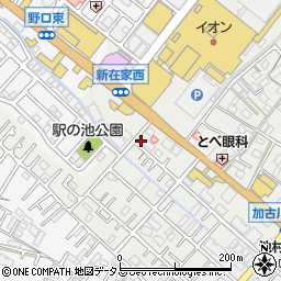 兵庫県加古川市平岡町新在家659-3周辺の地図