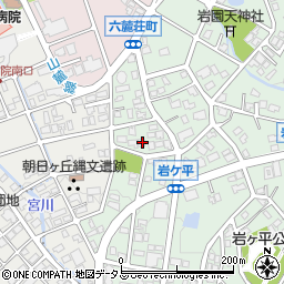 兵庫県芦屋市岩園町36-15周辺の地図
