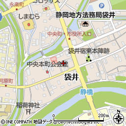 静岡県袋井市袋井51周辺の地図