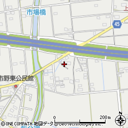 静岡県浜松市中央区市野町1327周辺の地図