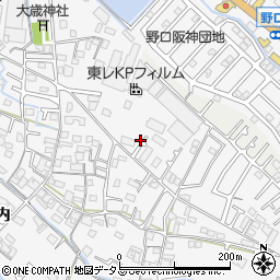 兵庫県加古川市野口町古大内524周辺の地図