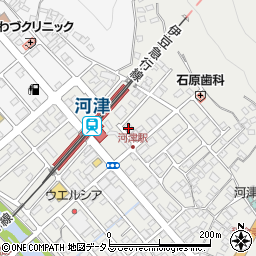 かわづ不動産周辺の地図