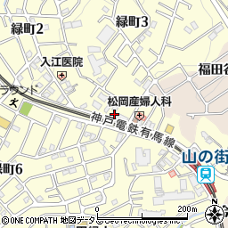 和田ガラス店周辺の地図