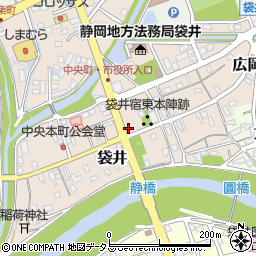 静岡県袋井市袋井44周辺の地図