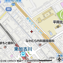 兵庫県加古川市平岡町新在家1380-12周辺の地図