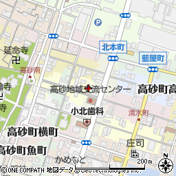 兵庫県高砂市高砂町鍛治屋町1424周辺の地図