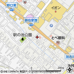 兵庫県加古川市平岡町新在家659周辺の地図