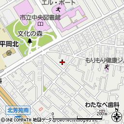 兵庫県加古川市平岡町新在家1745-261周辺の地図