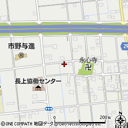 静岡県浜松市中央区市野町1991周辺の地図