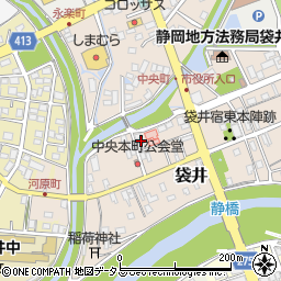 静岡県袋井市袋井303周辺の地図