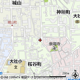兵庫県西宮市桜谷町11-43周辺の地図