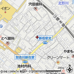 兵庫県加古川市平岡町新在家538周辺の地図