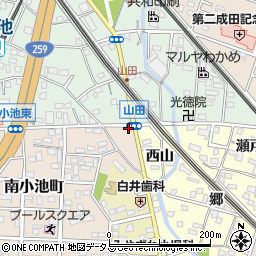 ストークハイム南小池周辺の地図