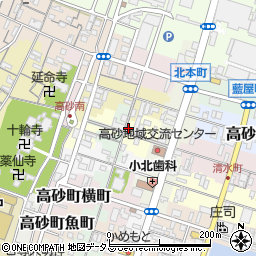 兵庫県高砂市高砂町鍛治屋町1410周辺の地図