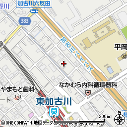 兵庫県加古川市平岡町新在家1378周辺の地図