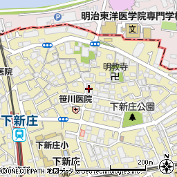フジパレス下新庄駅東５番館周辺の地図