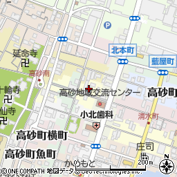 兵庫県高砂市高砂町鍛治屋町1418周辺の地図