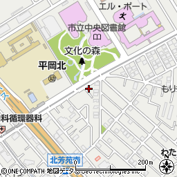 兵庫県加古川市平岡町新在家1489-4周辺の地図