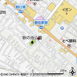 兵庫県加古川市平岡町新在家702周辺の地図