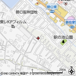 兵庫県加古川市平岡町新在家693-2周辺の地図