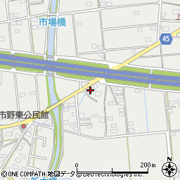 静岡県浜松市中央区市野町1328周辺の地図