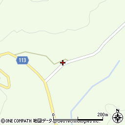 広島県山県郡北広島町奥中原106周辺の地図