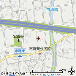 静岡県浜松市中央区市野町1186周辺の地図