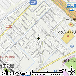 兵庫県加古川市尾上町安田579周辺の地図